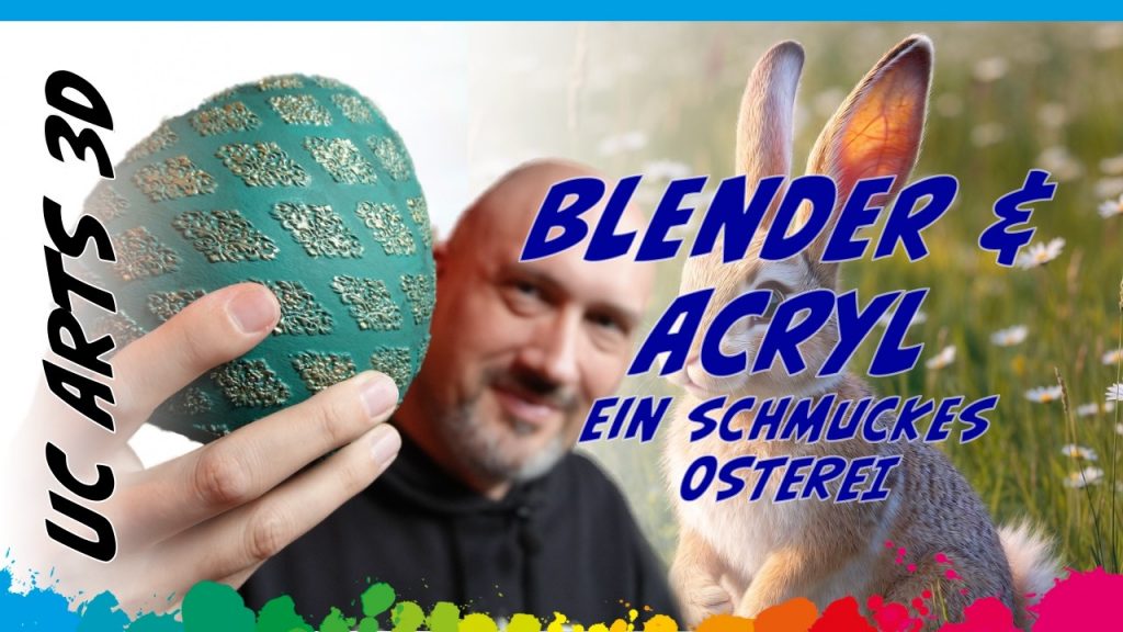 BEMALUNG: Ein Ei - um es zu bemalen